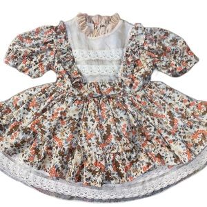 Martha’s Miniatures Vintage 80s Girls Dress